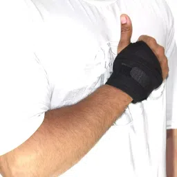 K SQUARIANS Universal Size Neoprene Wrist Brace with Thumb for Men & Women, EU-736K-SYU5 image 2