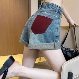 KPOP Women Regular Fit Cotton Shorts image 4