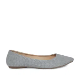 Forever Glam by Pantaloons Women's Grey Flat Ballets-picture-38