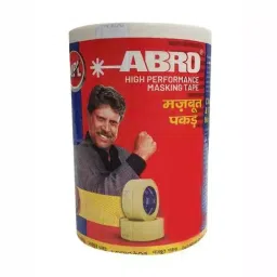 ABRO Width 24 mm Self Adhesive Masking Tape 15 m, (Pack of 144)-image-4