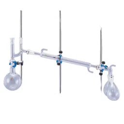 AS ONE Ground Joint Interconnector Tube Claisen Type Borosilicate glass-1 19/38, 0204-02-10 image 2