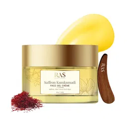 RAS LUXURY OILS Saffron Kumkumadi Face Gel Day Cream- 50g-picture-19