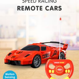 fab n funky Speed Racing Remote Car Scale Ration 1:24 - Red-picture-16