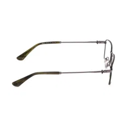 Police Green Rectangular Eyewear Frames for Men VPLL69K54508FR image 4