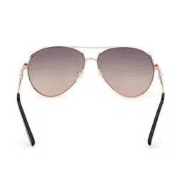 Guess GUS7885-H5805BSG Grey UV Protected Aviator Sunglasses for Women image 4