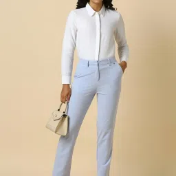 Allen Solly White Formal Shirt image 4