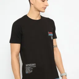 Duke Black Slim Fit T-Shirt image 4