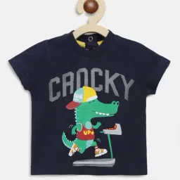 Chicco Kids Navy Printed T-Shirt-picture-41