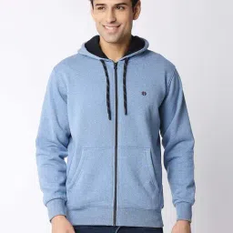 Dragon Hill Light Blue Full Sleeves Hooded Sweatshirt-picture-11