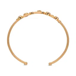 c. krishniah chetty group CKC Opulent Brilliance: Fancy Diamond Oval Stiff Bracelet image 4