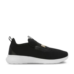 Puma Women's Flamecrest Black Walking Shoes image 4