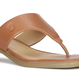Bata Women's VALERIA Tan Thong Sandals image 4