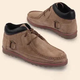 Fausto Men's Cheeku Derby Shoes-image-66