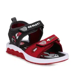 Campus Kids DRS-106 Red & Grey Floater Sandals image 2