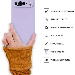 Sprig Back Cover for GOOGLE PIXEL 9 PRO (Purple) image 4