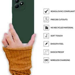 Sprig Back Cover for Realme C53 5G (Green) image 4