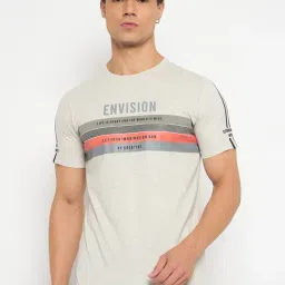 Duke Grey Slim Fit Printed T-Shirt-picture-38