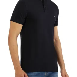 Tommy Hilfiger Navy Slim Fit Polo T-Shirt image 4