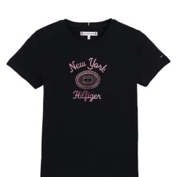 TOMMY HILFIGER Desert Sky Applique Regular Fit T-Shirt-picture-49