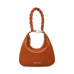Anne Klein Brown Solid Shoulder Handbag image 3