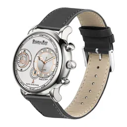 DOUBLERUN Men Dial & Leather Straps Analogue Multi Function Watch H05N18086-picture-24