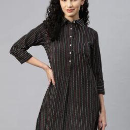 Cottinfab Multicolor Cotton Striped Top-picture-18
