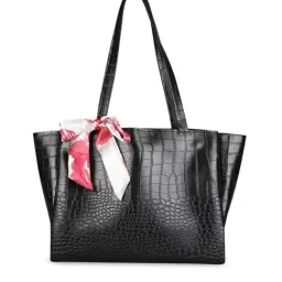MINI WESST Black Animal Effect Shoulder Bag-image-42