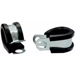 RS PRO 5 mm Black, Steel P Clip, 2268996 (Pack of 20 Piece)-image-0