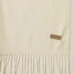 Mafadeny Cream Regular Fit Stole image 3