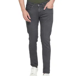 Spykar Charcoal Slim Fit Low Rise Jeans-picture-36