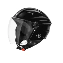 Studds RAY SUPER BLACK (570 mm) Medium Open Face Helmet, RAY SUPERBLACK-picture-34