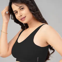 Lovable Women Full Coverage Removable Padding Cotton Sports Bra image 3