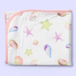 Fancy Fluff Organic Dohar - Sea Fantasy-image-60