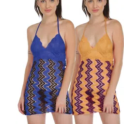 Samvar Women Multi Baby Dolls-picture-22