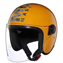 Royal Enfield Gt Yellow Printed Medium Helmet image 4