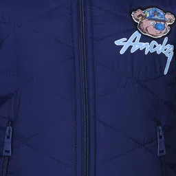 Come In Kids Boys Lightweight Puffer Jacket with Embroidered image 2