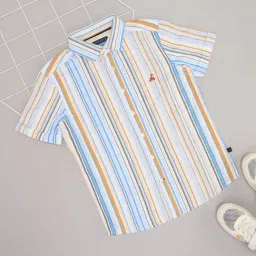 Pantaloons Junior Alaskan Blue T-Shirt-image-1