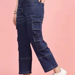 Melon by PlusS Blue Regular Fit Jeans image 4