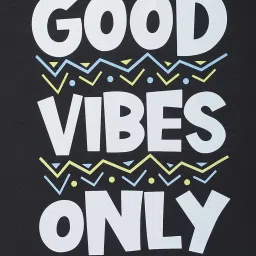 Vimal Jonney Kids Black Cotton Printed T-Shirt image 4