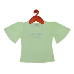 Tiny Girl Green Printed Top-image-86
