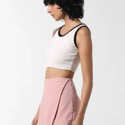 Only Cream Regular Fit Crop Top image 4