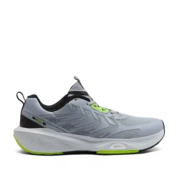 Campus Men's Light Grey & Black Running Shoes image 2