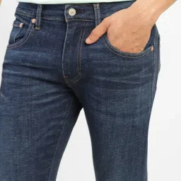 Levi's 65504 Blue Skinny Fit Jeans image 4