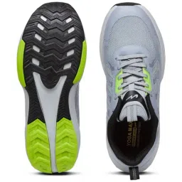 Campus Men's Light Grey & Black Running Shoes image 4