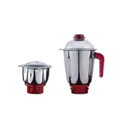 V-Guard 500 W Mixer Grinder With 3 Jar (White and Red) image 3