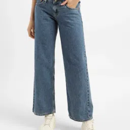 Levi's Blue High Rise Relaxed Fit Jeans-picture-36