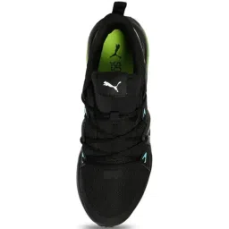 Puma Men's SOFTFOAM Black & Scuba Blue Running Shoes image 4