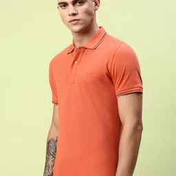 KOFFY Polo Collar Bio Finish Pure Cotton T-shirt image 3