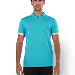 celio Celio* Sea Green Regular Fit Polo T-Shirt-picture-39