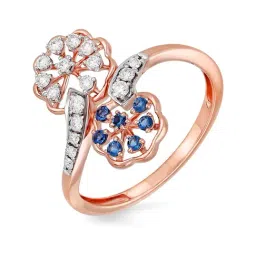 Malabar Gold and Diamonds 18k Rose Gold Diamond Ring-picture-24